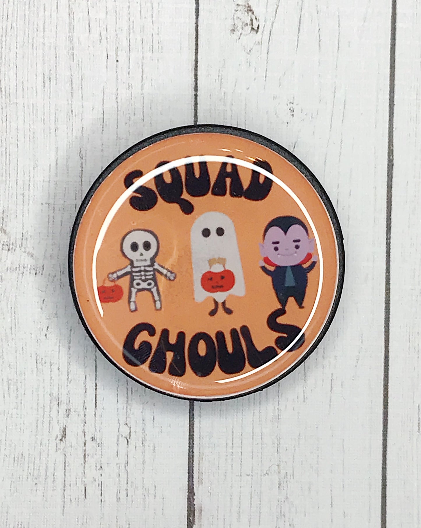 Orange Squad Ghouls Black Phone Grip