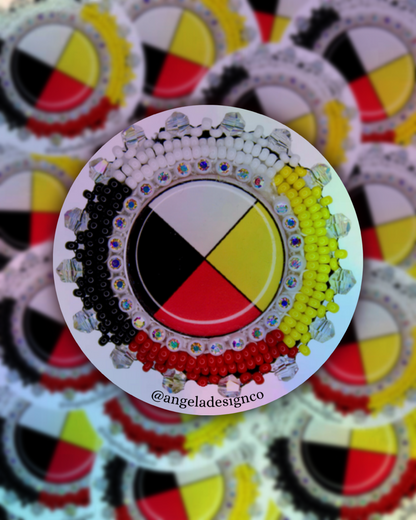 Medicine Wheel Sticker