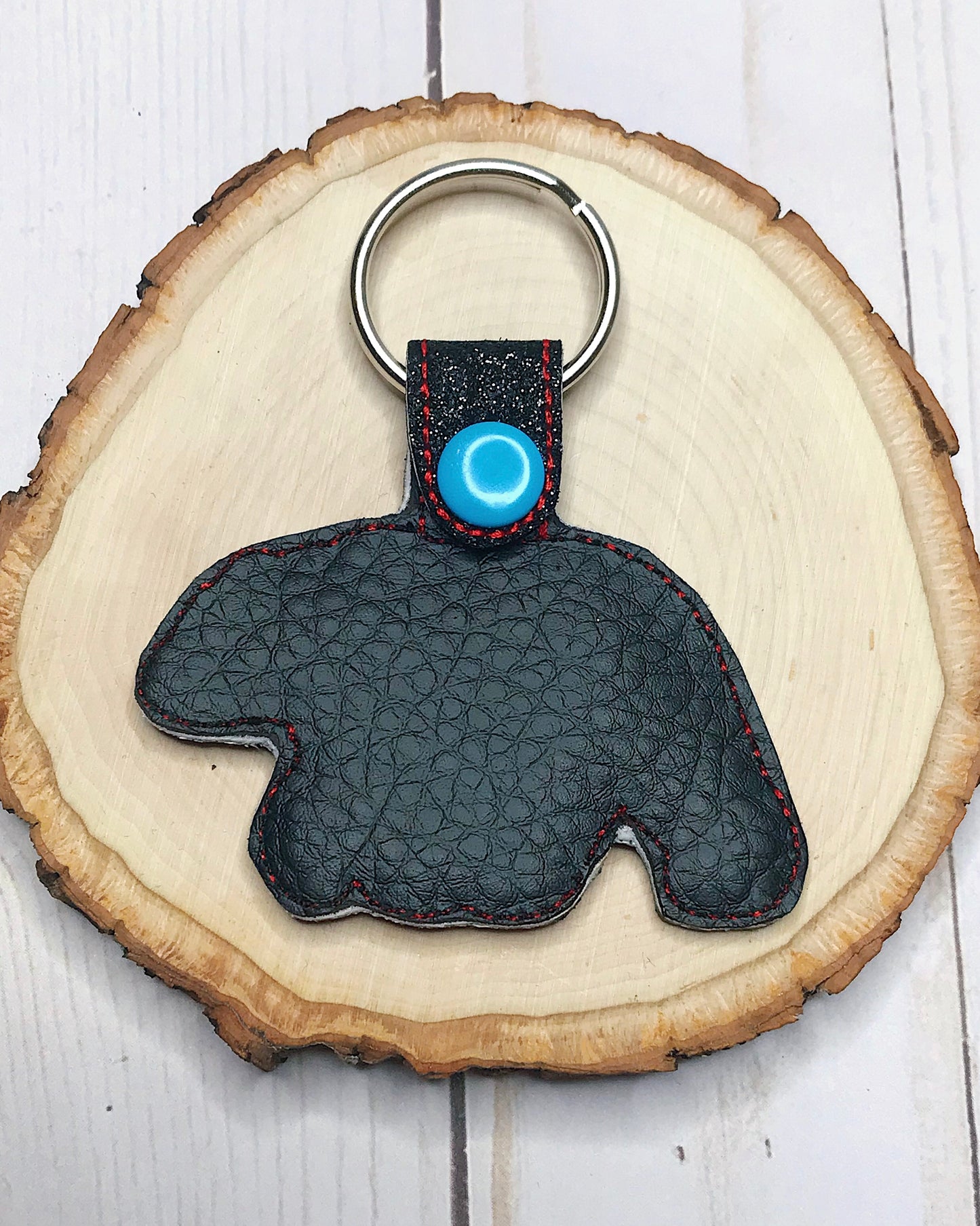 Bear Snap Tab Key Fob