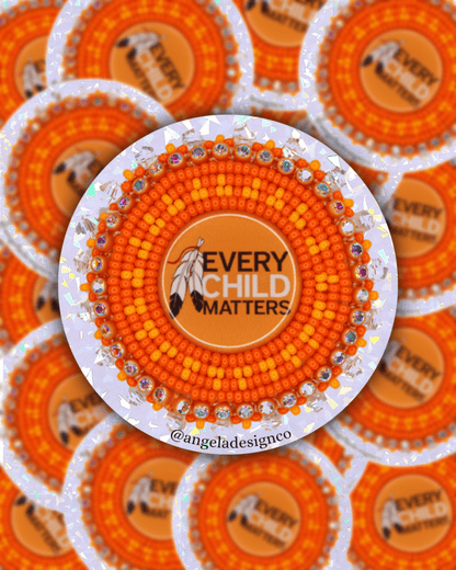 Every Child Matters Sticker (Orange)