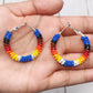 Blue Fire Color Hoops