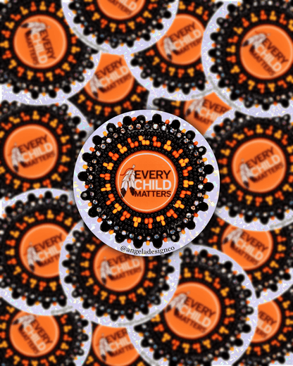 Every Child Matters Sticker (Black)